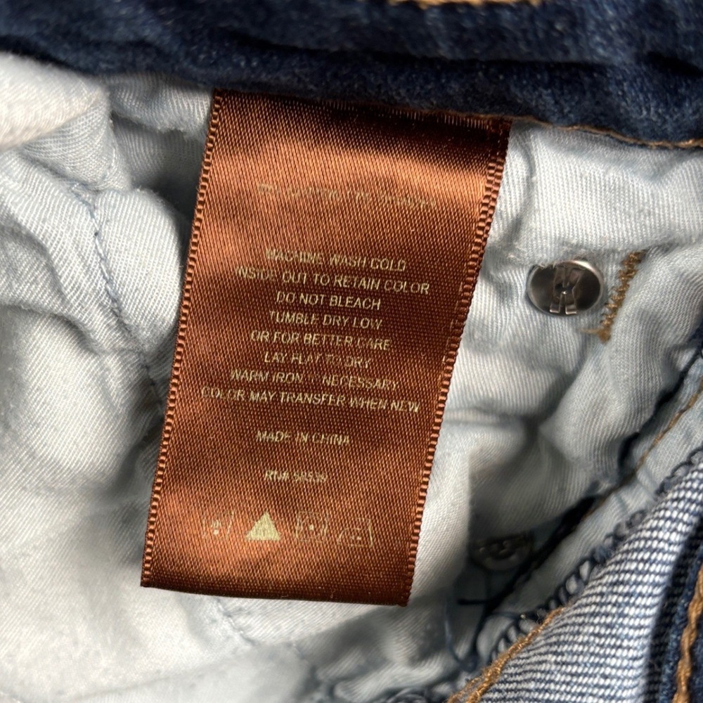 Kut from the Kloth Catherine Boyfriend Jeans Womens Size 2 Blue Distressed Denim - Picture 6 of 12